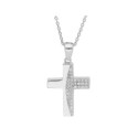 Collar plata y Premium Zirconia - LPZ201CL