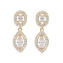 Pendientes plata y circonitas - LAD3121A-D