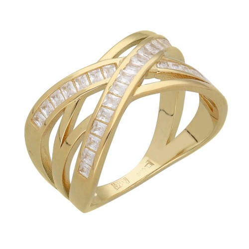 Anillo plata y circonitas - LAD3131AN-D
