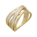 Anillo plata y circonitas - LAD3132AN-D