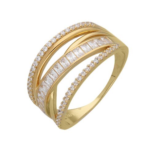 Anillo plata y circonitas - LAD3134AN-D