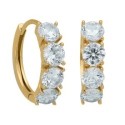 Pendientes plata y topacio azul - LAD3137A-D
