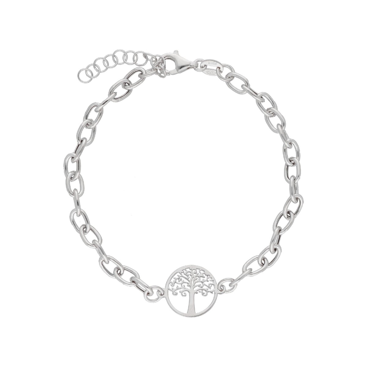 Pulsera árbol vida plata - LAF6554BR-V