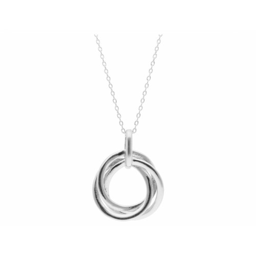 Colgante plata y circonitas - LAD3143CL