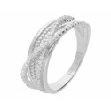 Anillo plata y circonitas - LAD3148AN