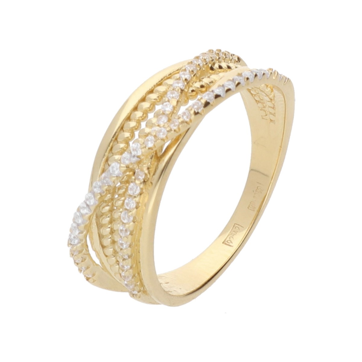 Anillo plata y circonitas - LAD3148AN-D