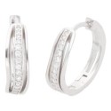 Pendientes plata y circonitas - LAD3147A