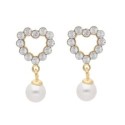 Pendientes plata y Liska Crystals - LSW4433A-D