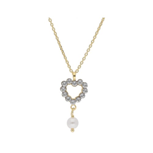 Collar plata y Liska Crystals - LSW4433CL-D