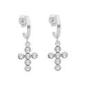 Pendientes plata y Liska Crystals - LSW4434A