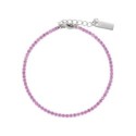 Pulsera riviere acero y circonitas - CH119T-BR