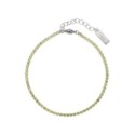 Pulsera riviere acero y circonitas - CH119T-BV