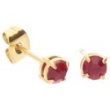 Pendientes acero y circonitas - CH120A-DRJ