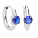 Pendientes acero y circonitas - CH121A-BA