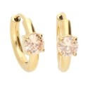 Pendientes acero y circonitas - CH121A-DCH