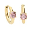 Pendientes acero y circonitas - CH121A-DF