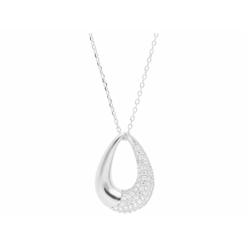 Colgante plata y circonitas - LAD3149CL