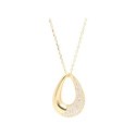 Colgante plata y circonitas - LAD3149CL-D