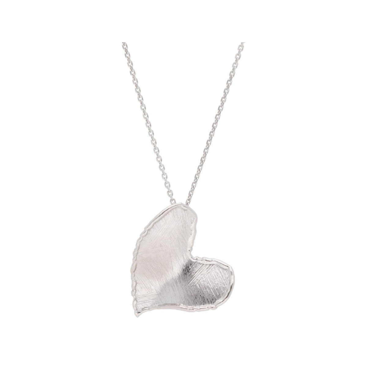 Colgante corazón plata - LAF6574CL