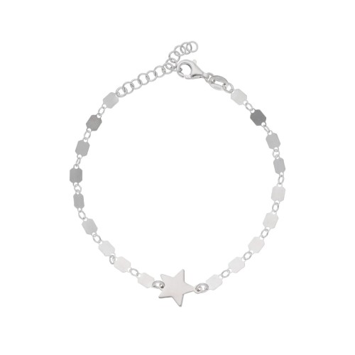 Pulsera estrella plata  - LAF6578BR