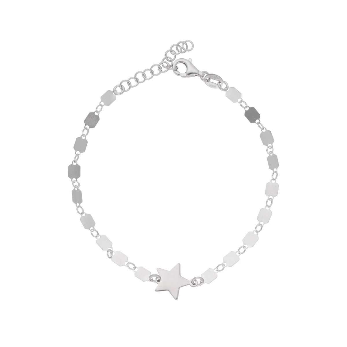 Pulsera estrella plata  - LAF6578BR