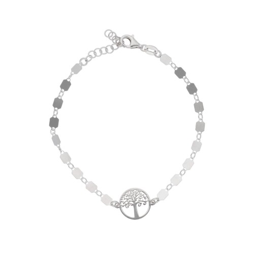 Pulsera árbol vida plata - LAF6580BR
