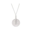 Colgante plata y Liska Crystals - LSW4439CL