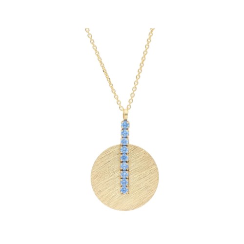 Colgante plata y Liska Crystals - LSW4439CL-DA