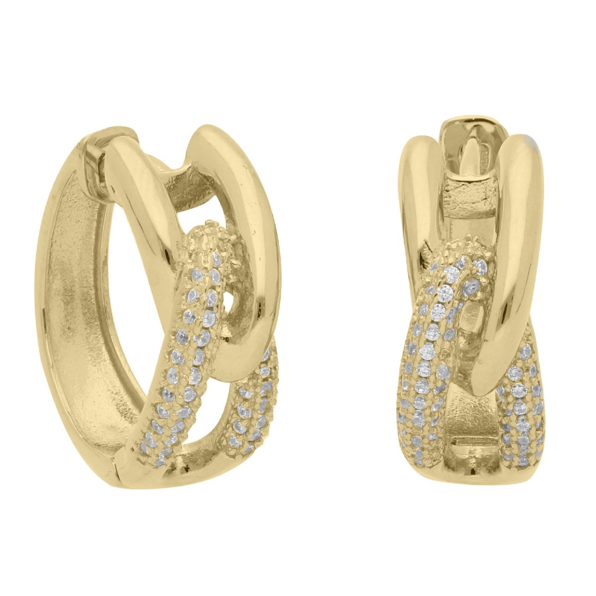 Pendientes plata y circonitas - LAD3145A-D