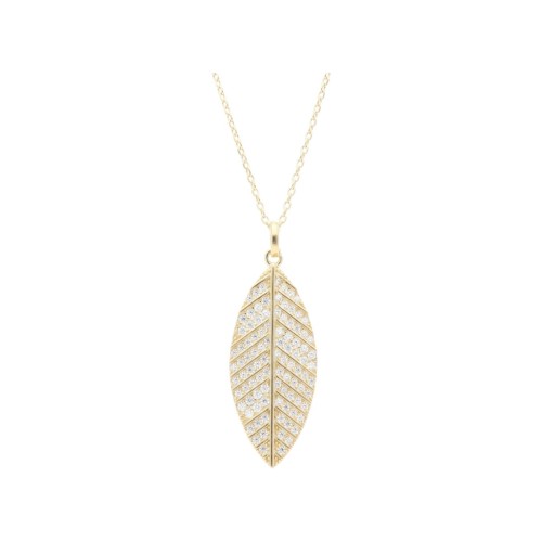 Colgante plata y circonitas - LAD3151CL-D