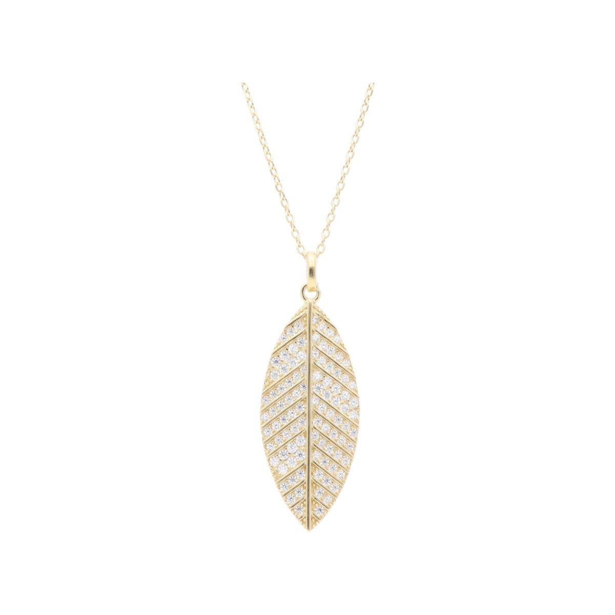 Colgante plata y circonitas - LAD3151CL-D