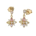 Pendientes plata y circonitas - LAD3154A-D
