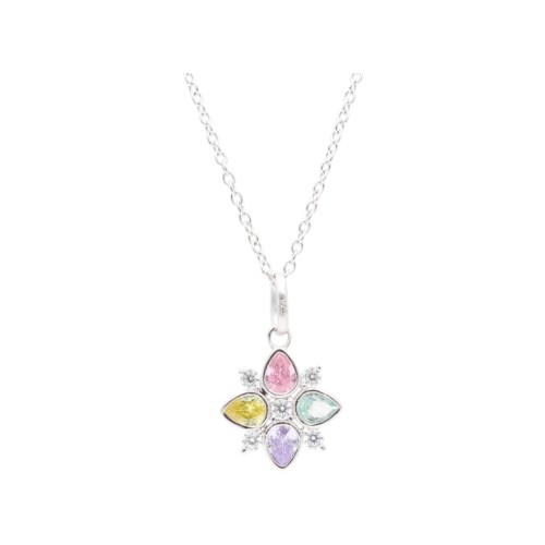 Colgante plata y circonitas - LAD3154CL