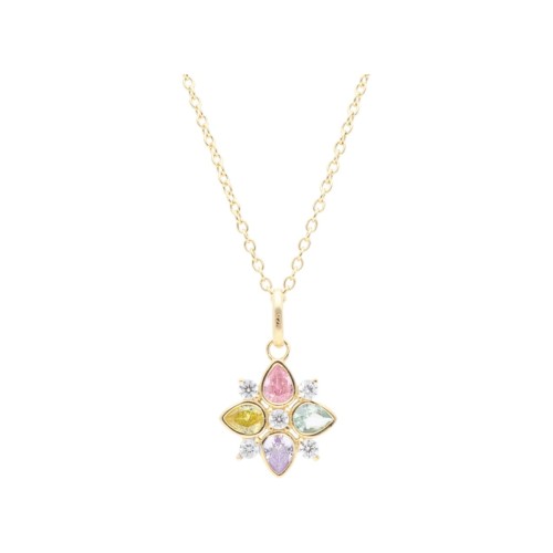 Colgante plata y circonitas - LAD3154CL-D