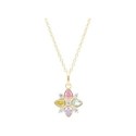 Colgante plata y circonitas - LAD3154CL-D