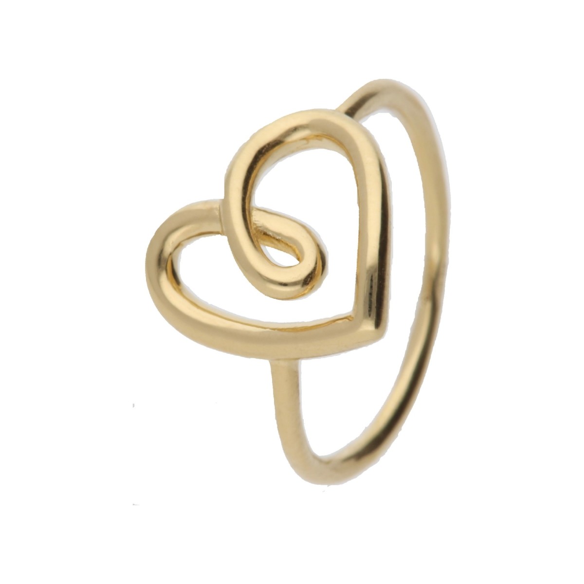 Anillo corazón plata  - LAD3156AN-D