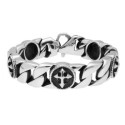 Pulsera acero 22cm - RB304BR