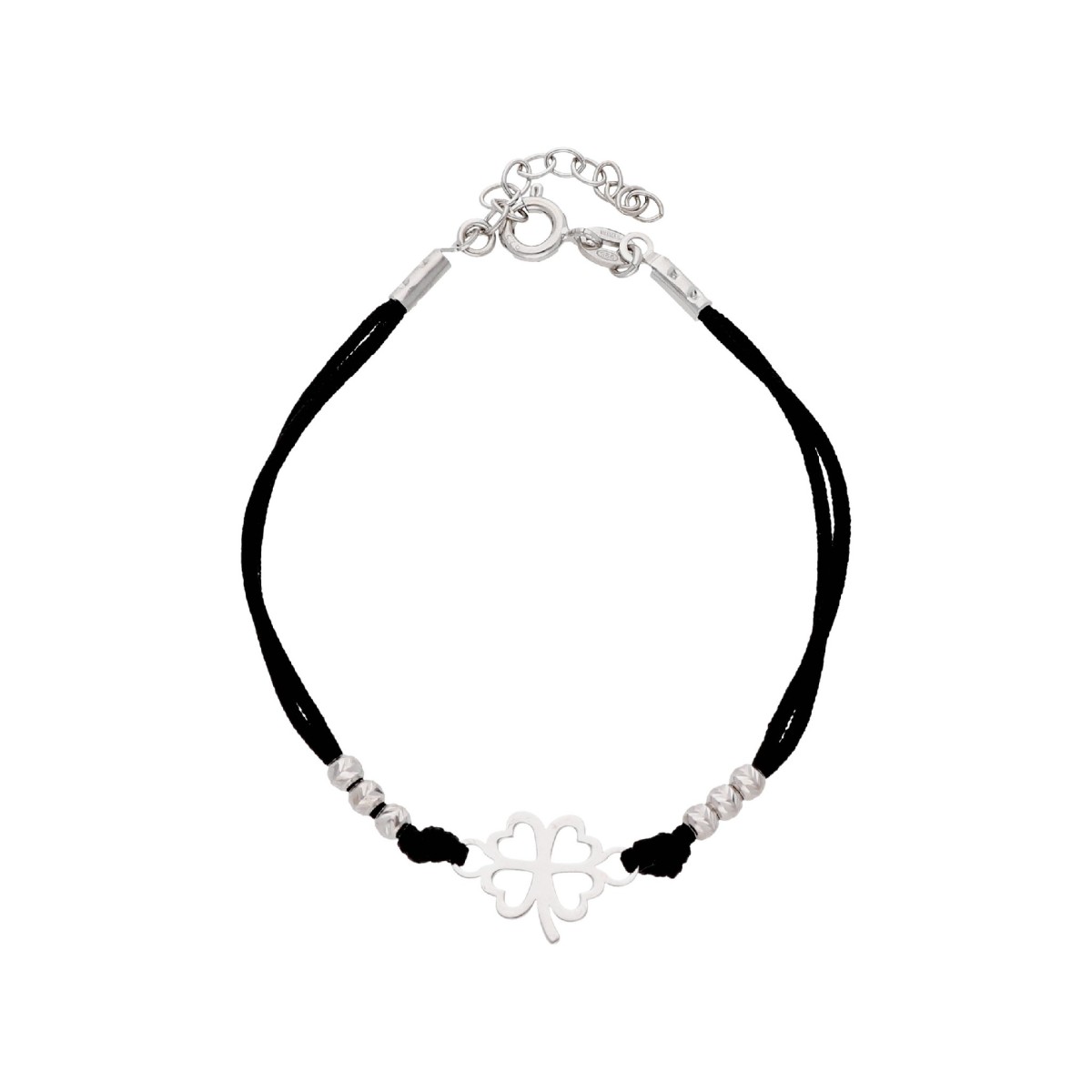 Pulsera trebol plata - LAF6591BR