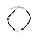 Pulsera corazón plata - LAF6592BR