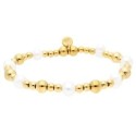 Pulsera acero y freshwater pearl - SHA256