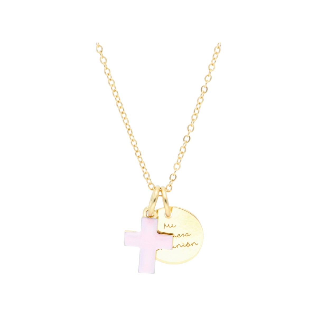 Colgante cruz plata - BAM041CL-D