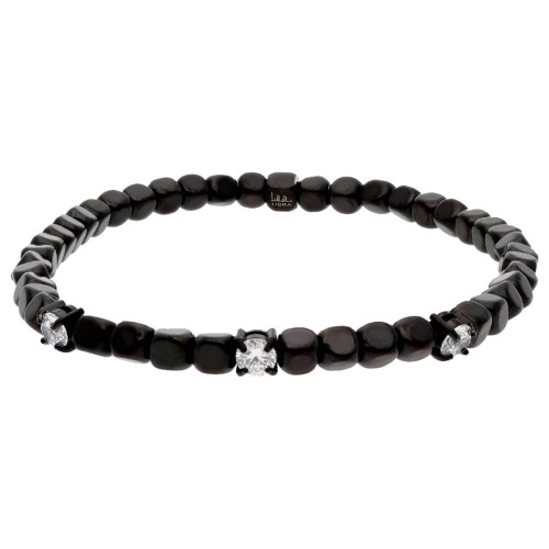 Pulsera ematites y circonitas - MS014
