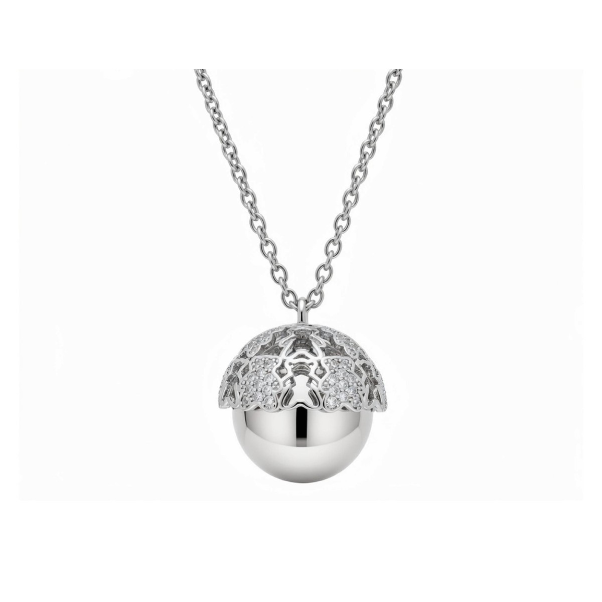 Llamador ángel alloy y circonitas - KLA191