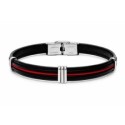 Pulsera piel y acero - 84BA1588