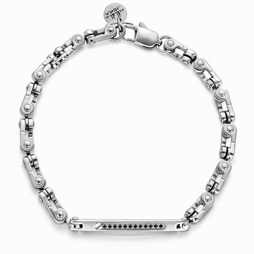 Pulsera acero y circonitas - MTC162BR