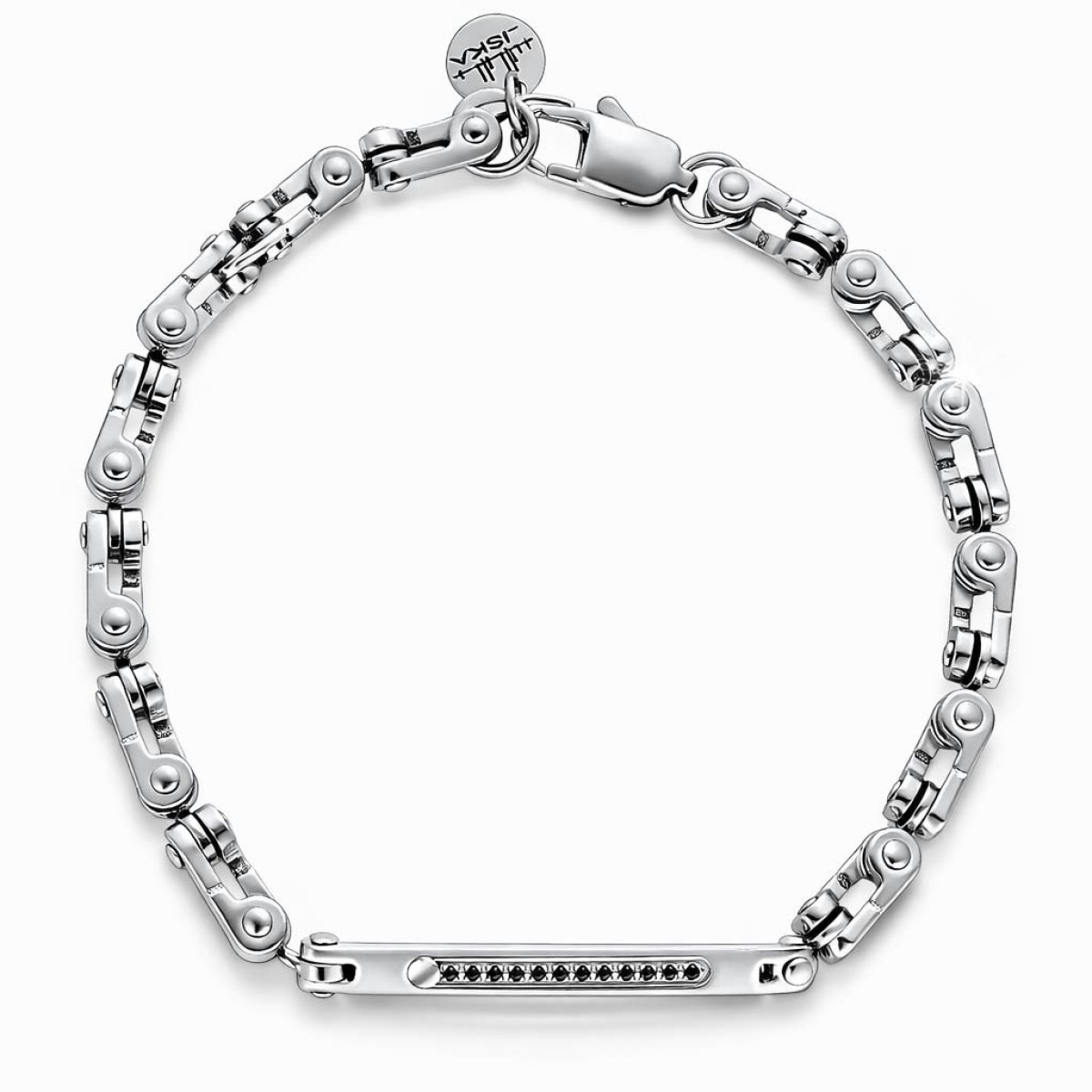 Pulsera acero y circonitas - MTC162BR