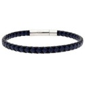 Pulsera piel y acero - 87BR039-A