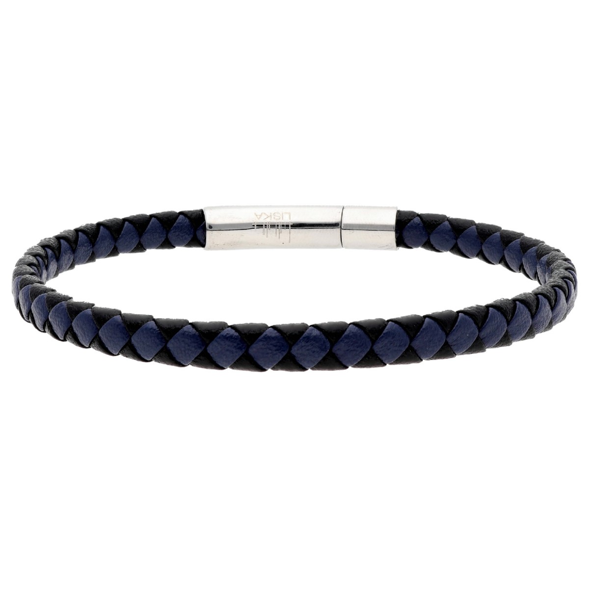 Pulsera piel y acero - 87BR039-A