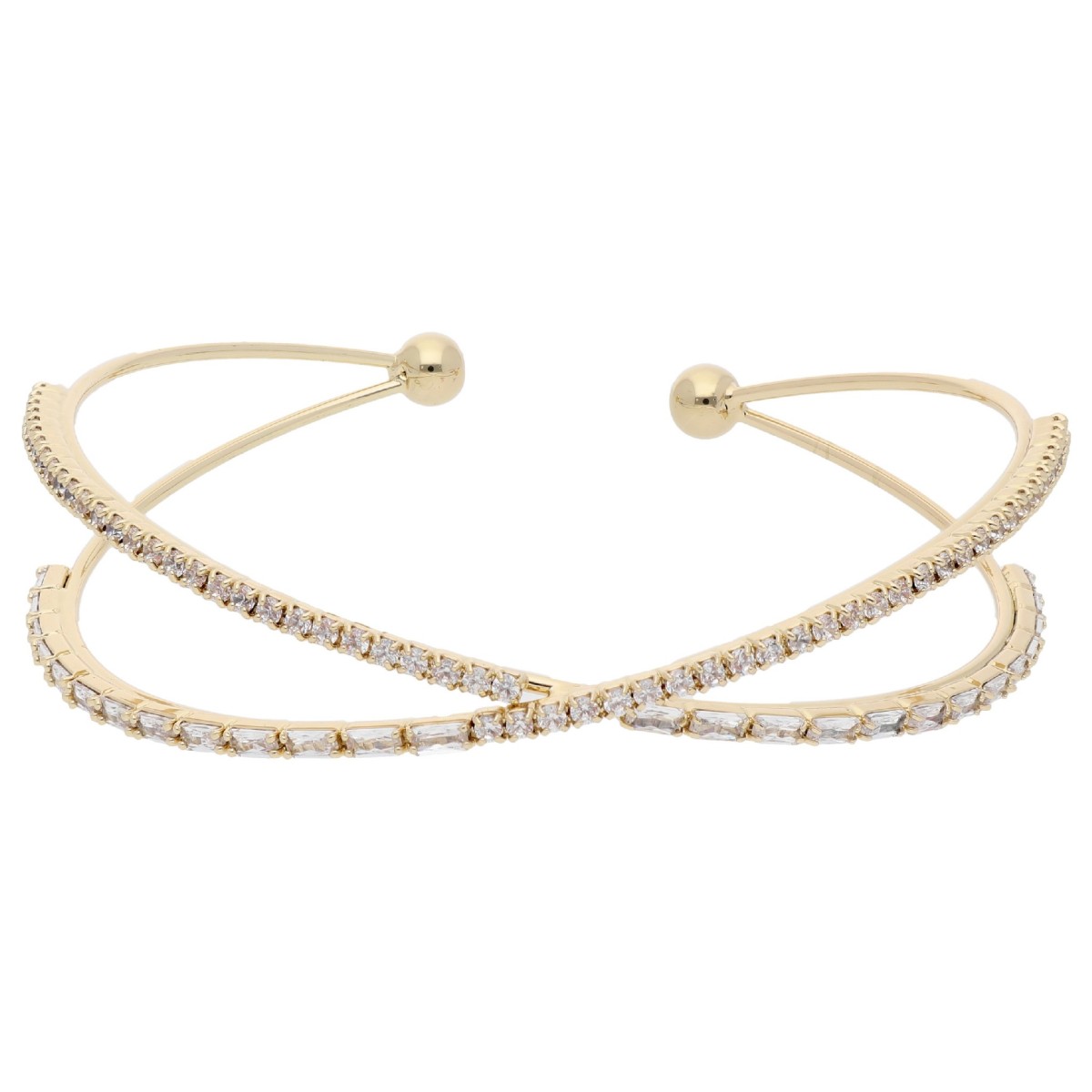 Pulsera acero y circonitas - CH149BR-D