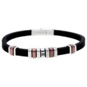 Pulsera caucho y acero - MTC204BR